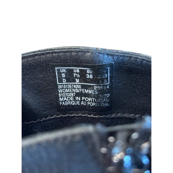 Clarks Mila Myth Women's Size 7.5 Heeled Ankle Black Boots Booties Leather NWOB‎ - Picture 9 of 9